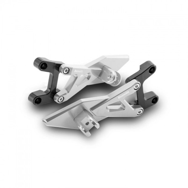 Benelli Benelli TNT 125 Rear Footrest Hangers Silver